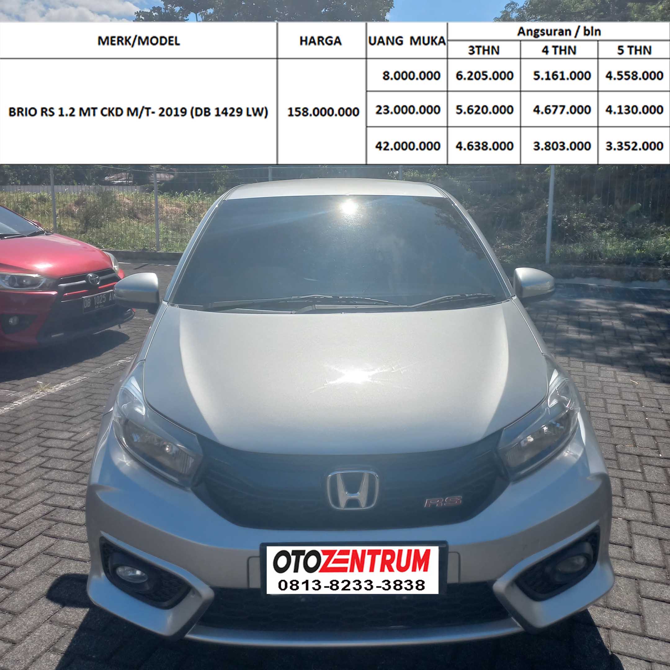 BRIO RS 1.2 MT CKD - 2019  (DB 1429 LW)