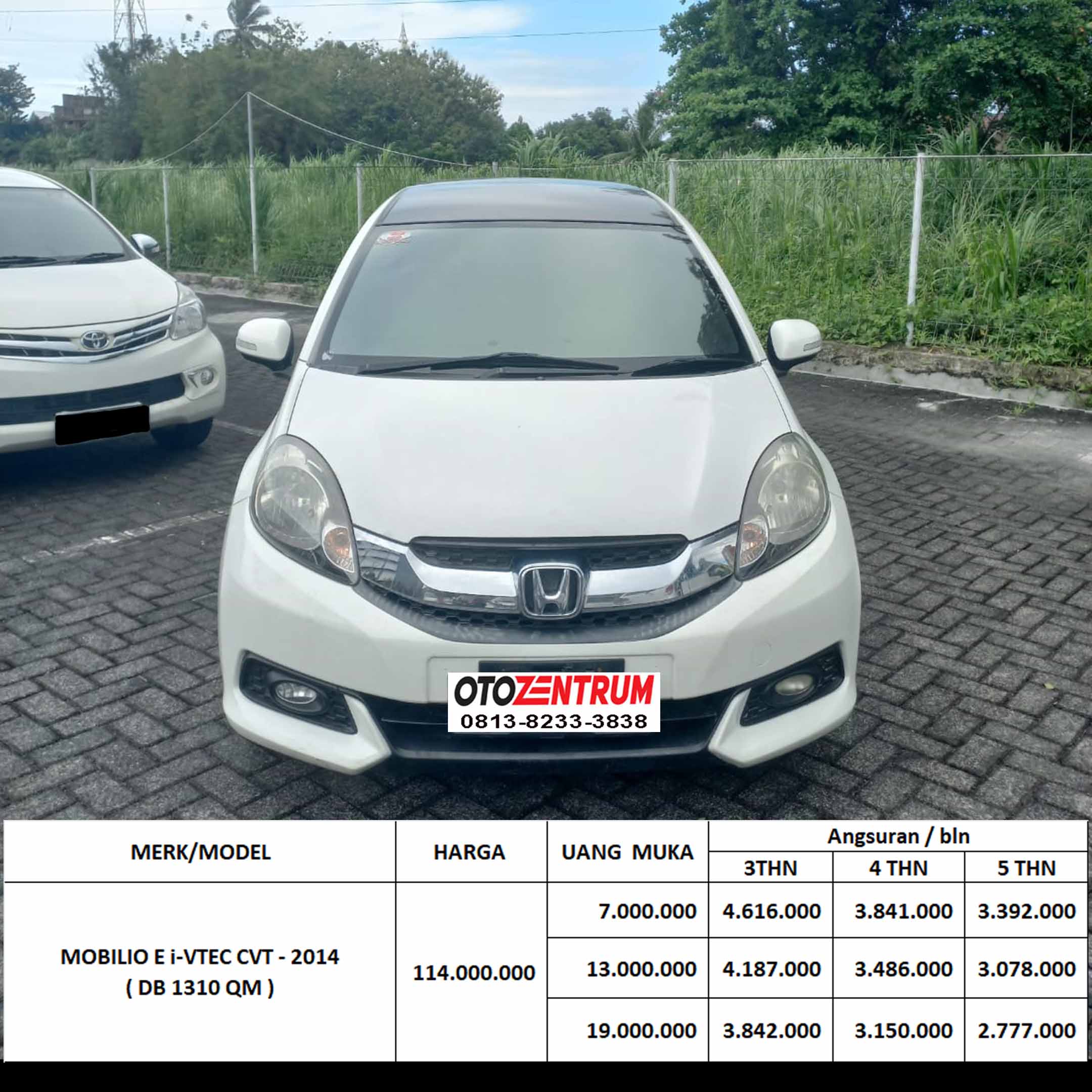 MOBILIO E i-VTEC CVT - 2014 ( DB 1310 QM )