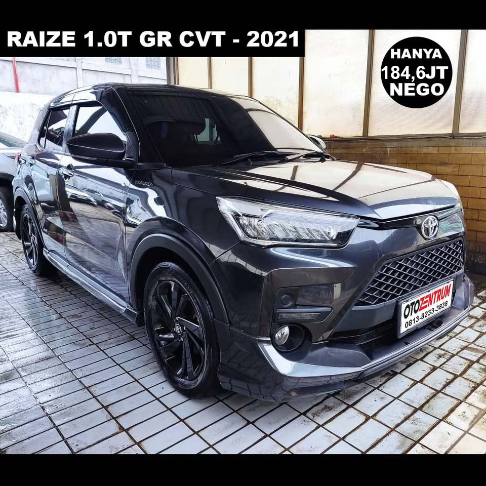 RAIZE 1.0T GR CVT - PA 1267 JE 2