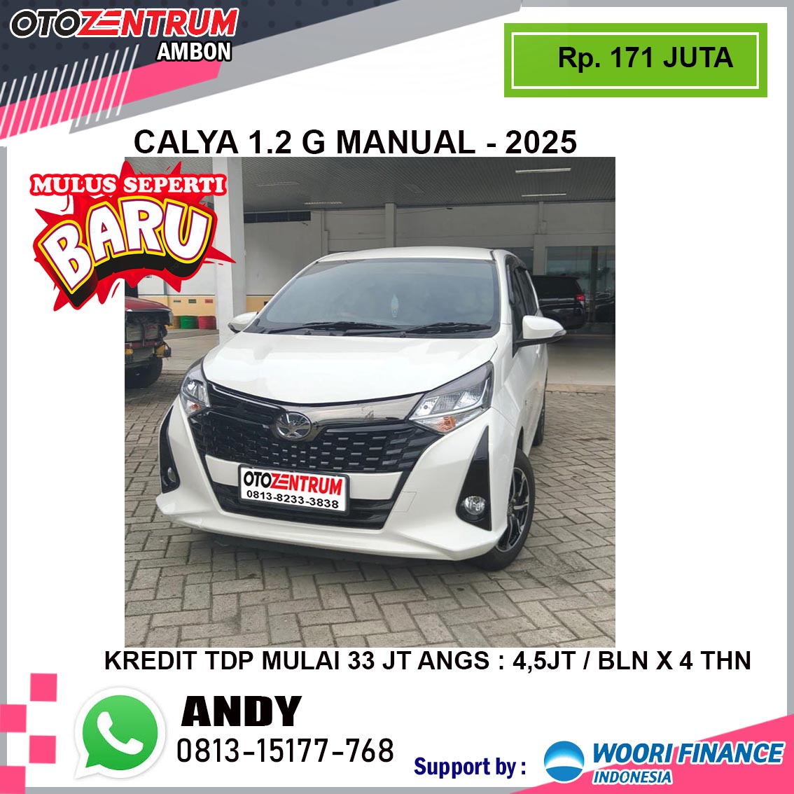 CALYA 1.2 G MANUAL - DE 1082 AW