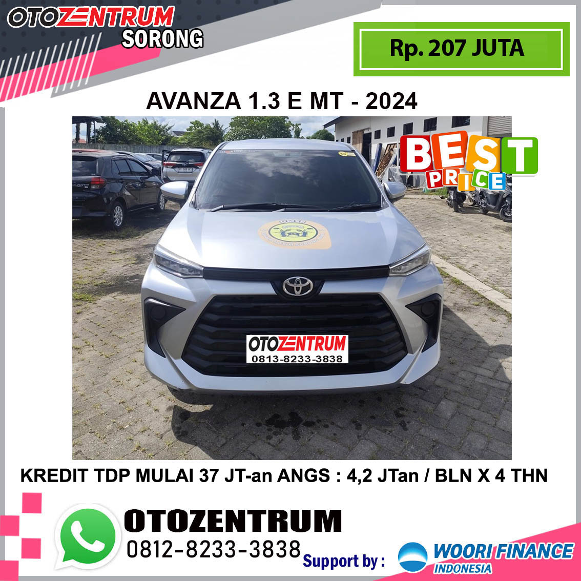 AVANZA 1.3 E MT - 2024 ( PY 1693 AA ) 2