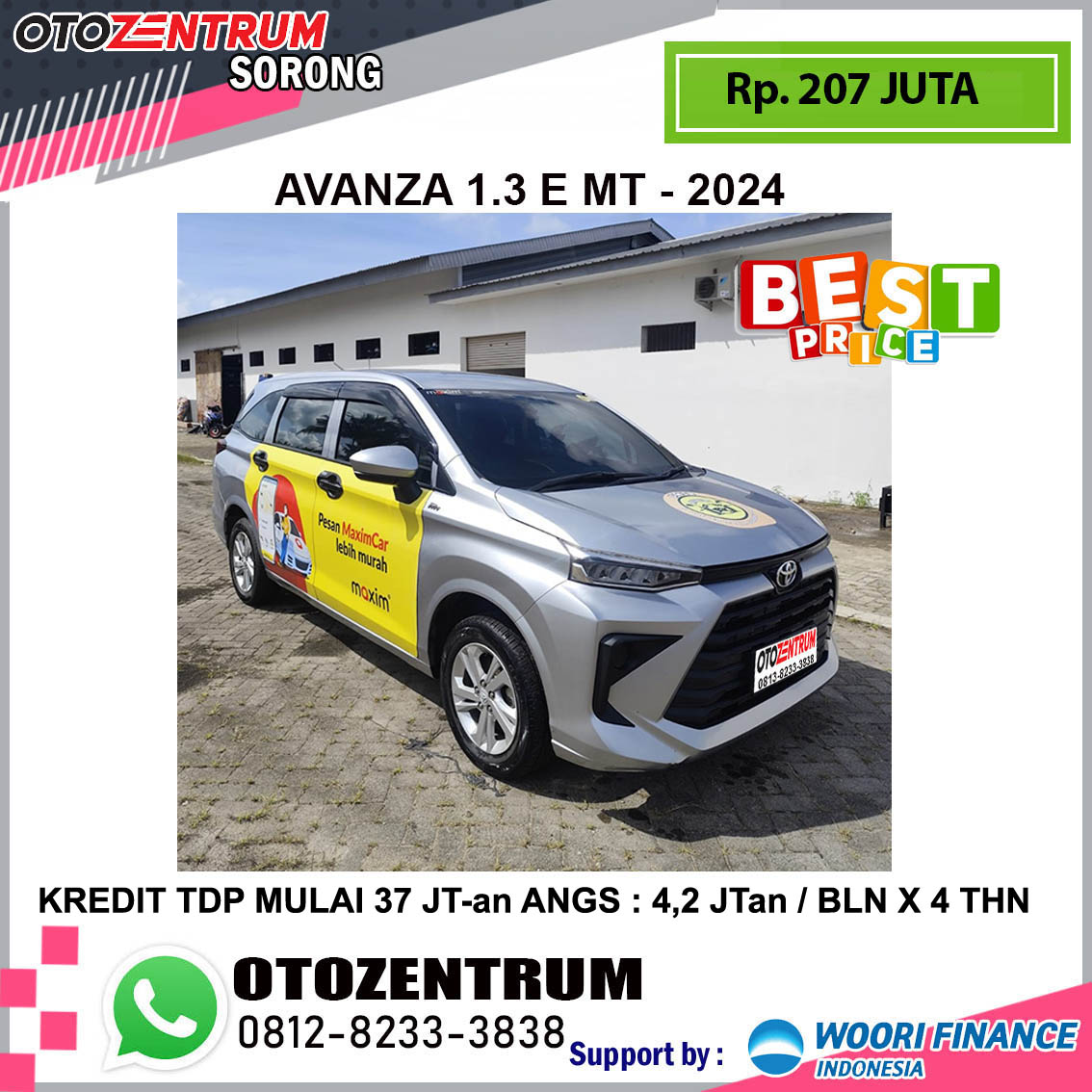 AVANZA 1.3 E MT - 2024 ( PY 1693 AA )