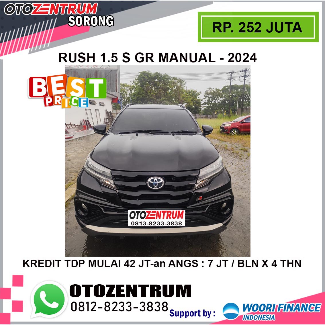 RUSH 1.5 S GR MANUAL - 2024 ( DG 1328 KK ) 2