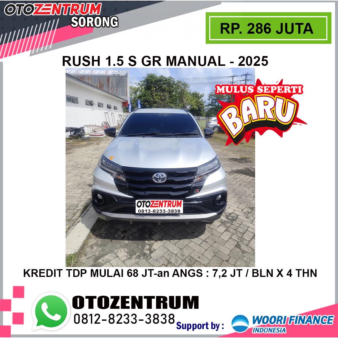 RUSH 1.5 S GR MANUAL - 2025 ( PY 1348 AC ) 2