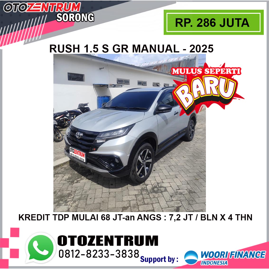 RUSH 1.5 S GR MANUAL - 2025 ( PY 1348 AC )