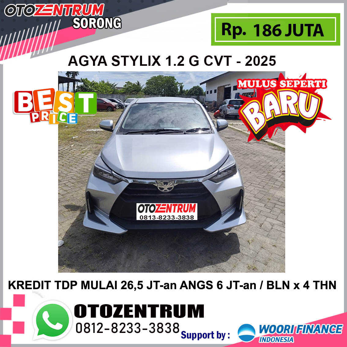 AGYA STYLIX 1.2 G CVT ( PY 1597 EA ) 2