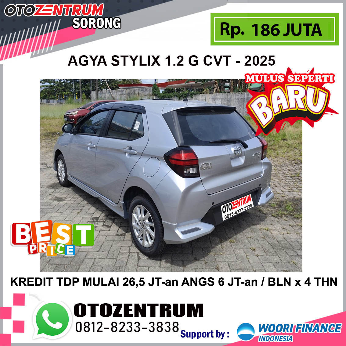 AGYA STYLIX 1.2 G CVT ( PY 1597 EA ) 3
