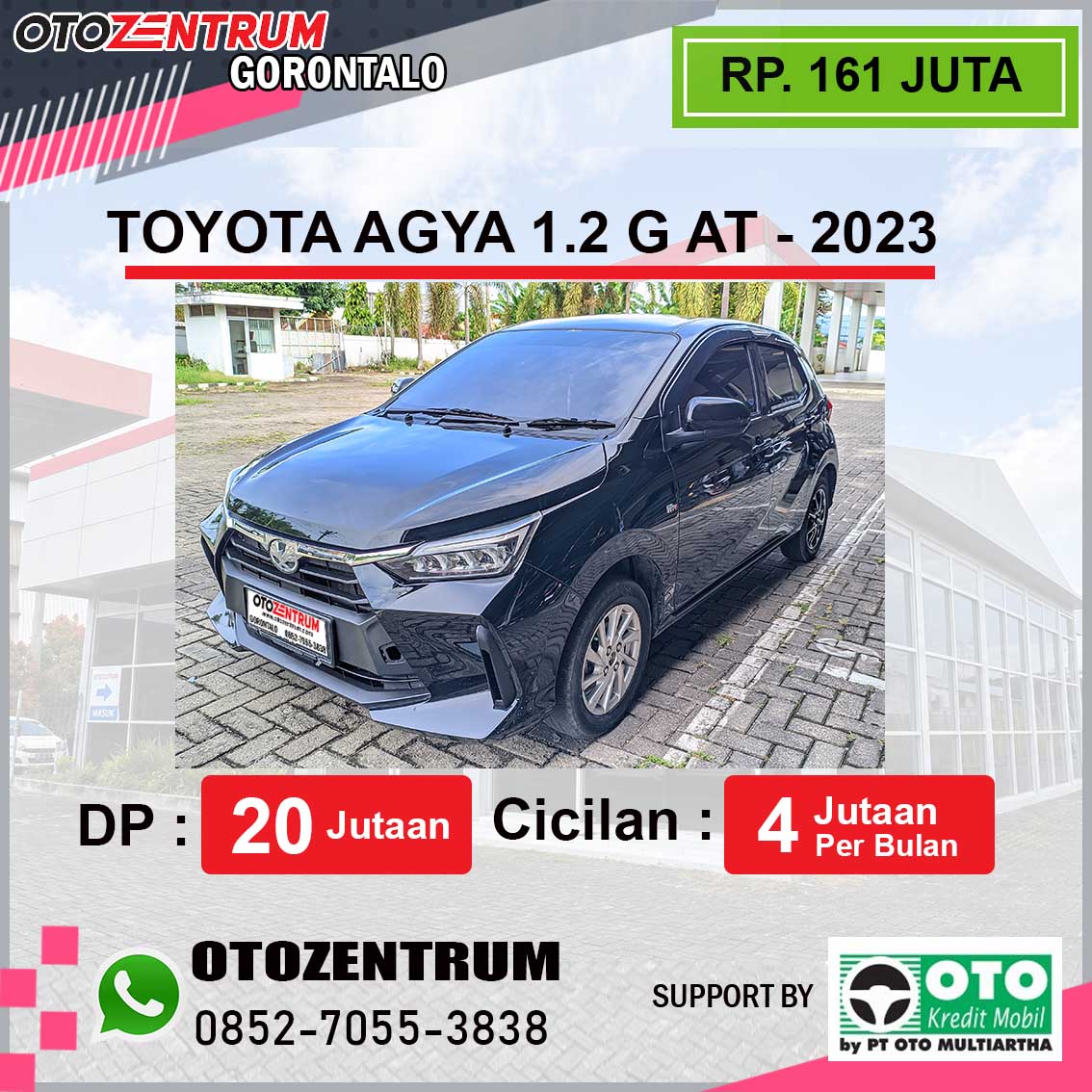 AGYA 1.2 G MATIC - 2023 - DN 1383 IE 2