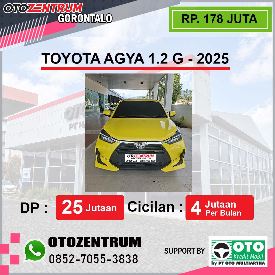AGYA 1.2 G MATIC - 2025 - DN 1806 IJ 2