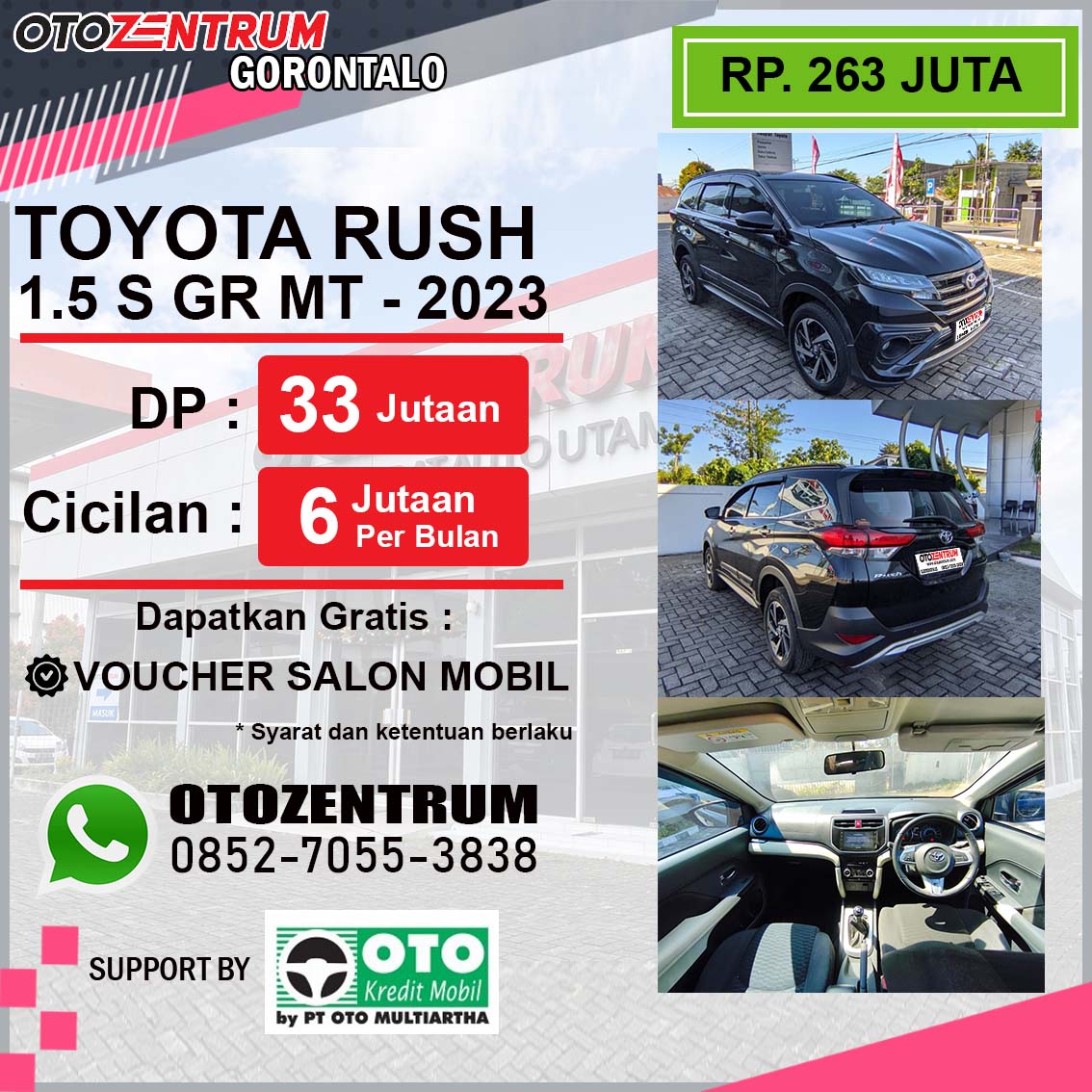 RUSH 1.5 S GR MANUAL - 2023 - DM 1469 AX