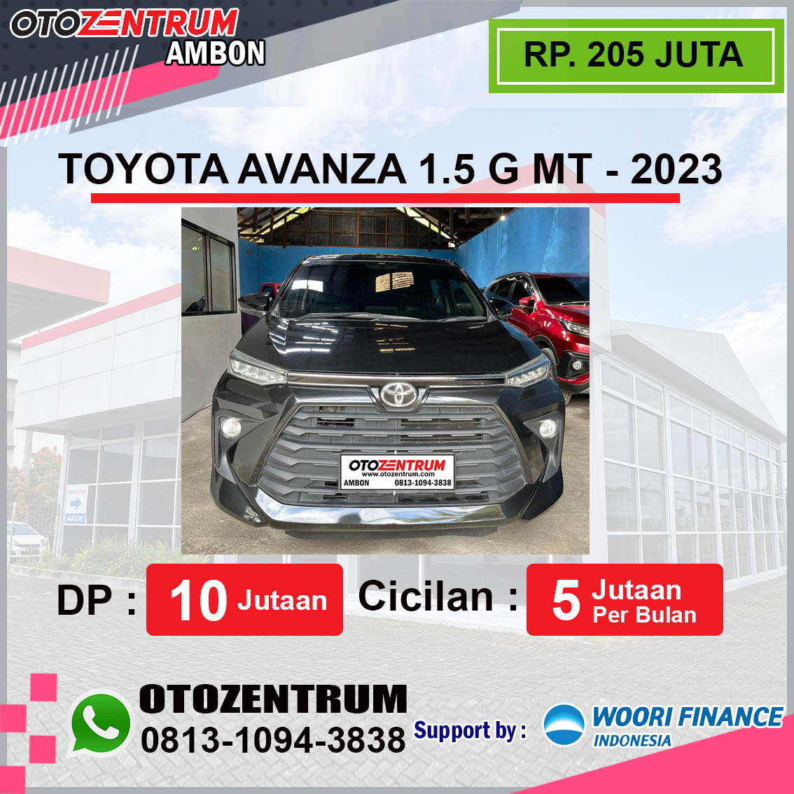 AVANZA 1.5 G MANUAL - 2023 - DE 1255 AT 2