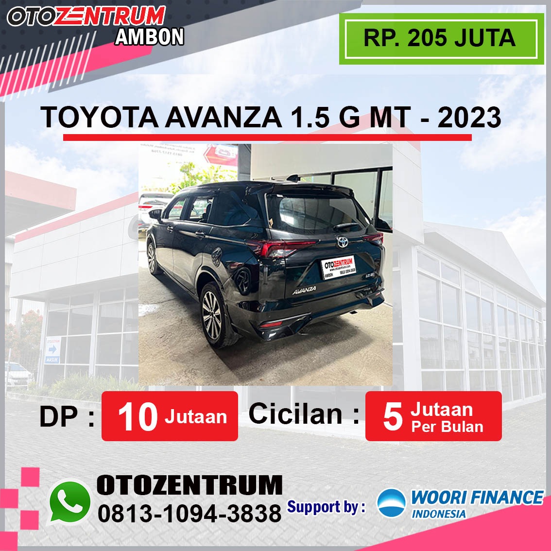AVANZA 1.5 G MANUAL - 2023 - DE 1255 AT 4