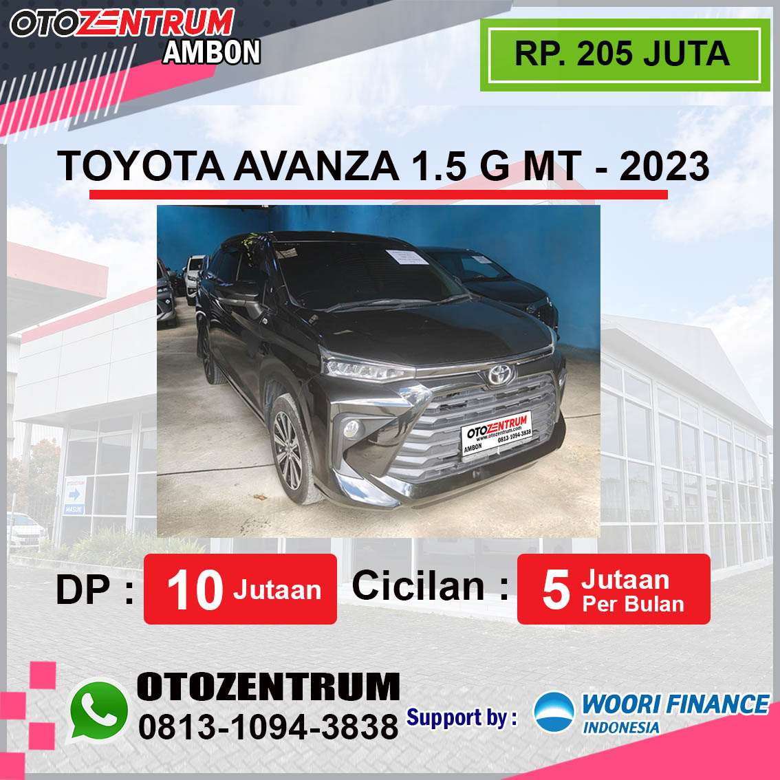 AVANZA 1.5 G MANUAL - 2023 - DE 1255 AT 3