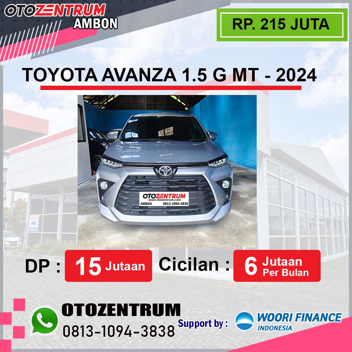 AVANZA 1.5 G MANUAL - 2024 - DE 1337 AV 2
