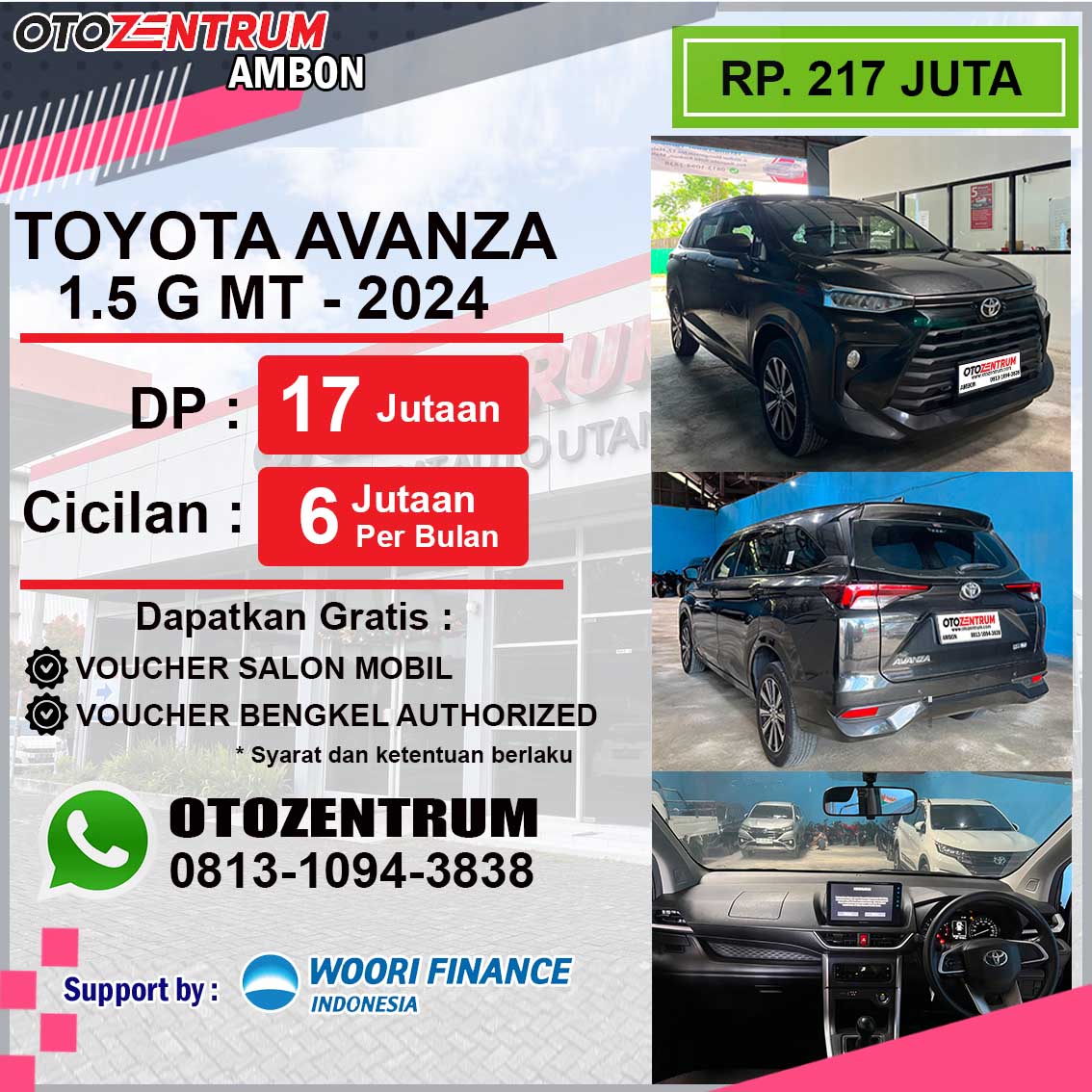 AVANZA 1.5 G MT - 2024 - DE 1657 AV
