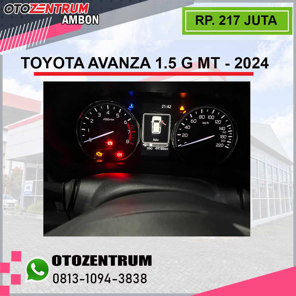 AVANZA 1.5 G MT - 2024 - DE 1657 AV 5