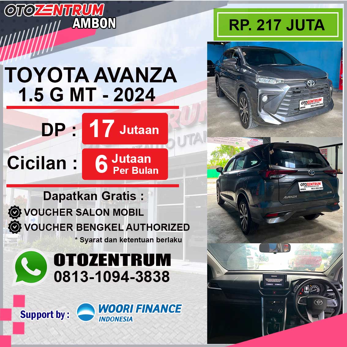 AVANZA 1.5 G MT - 2024 - DE 1714 AV