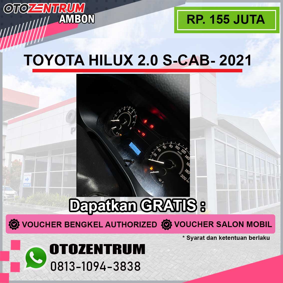 HILUX S-CAB 2.0 MANUAL - 2021 - DE 8352 BA  5