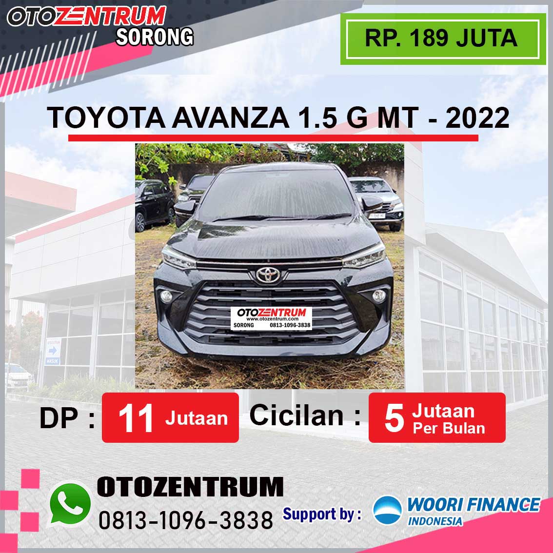 AVANZA 1.5 G MT - 2022 - PB 1823 SO 2