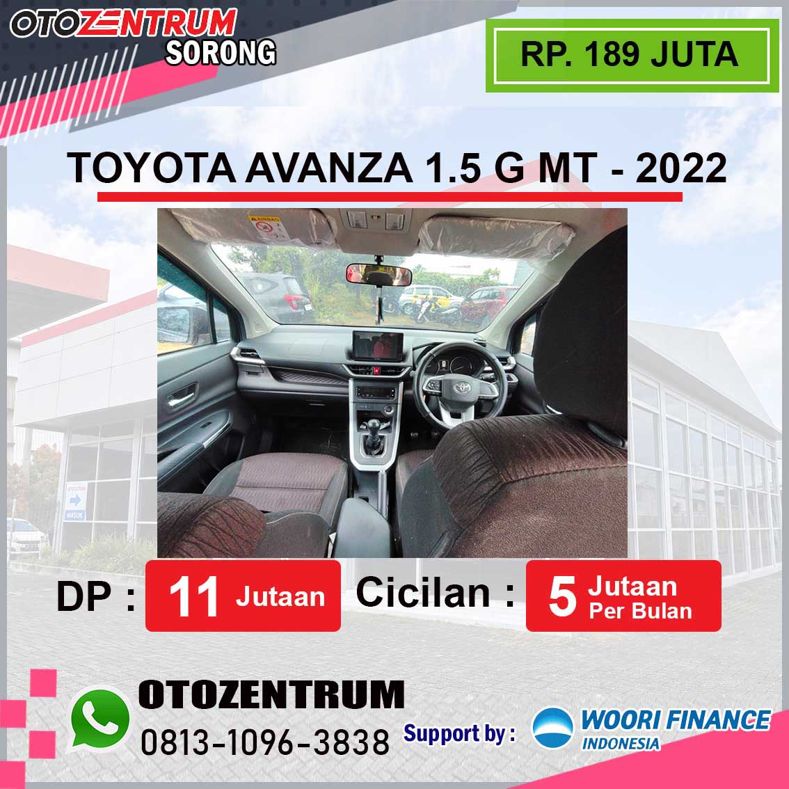 AVANZA 1.5 G MT - 2022 - PB 1823 SO 5