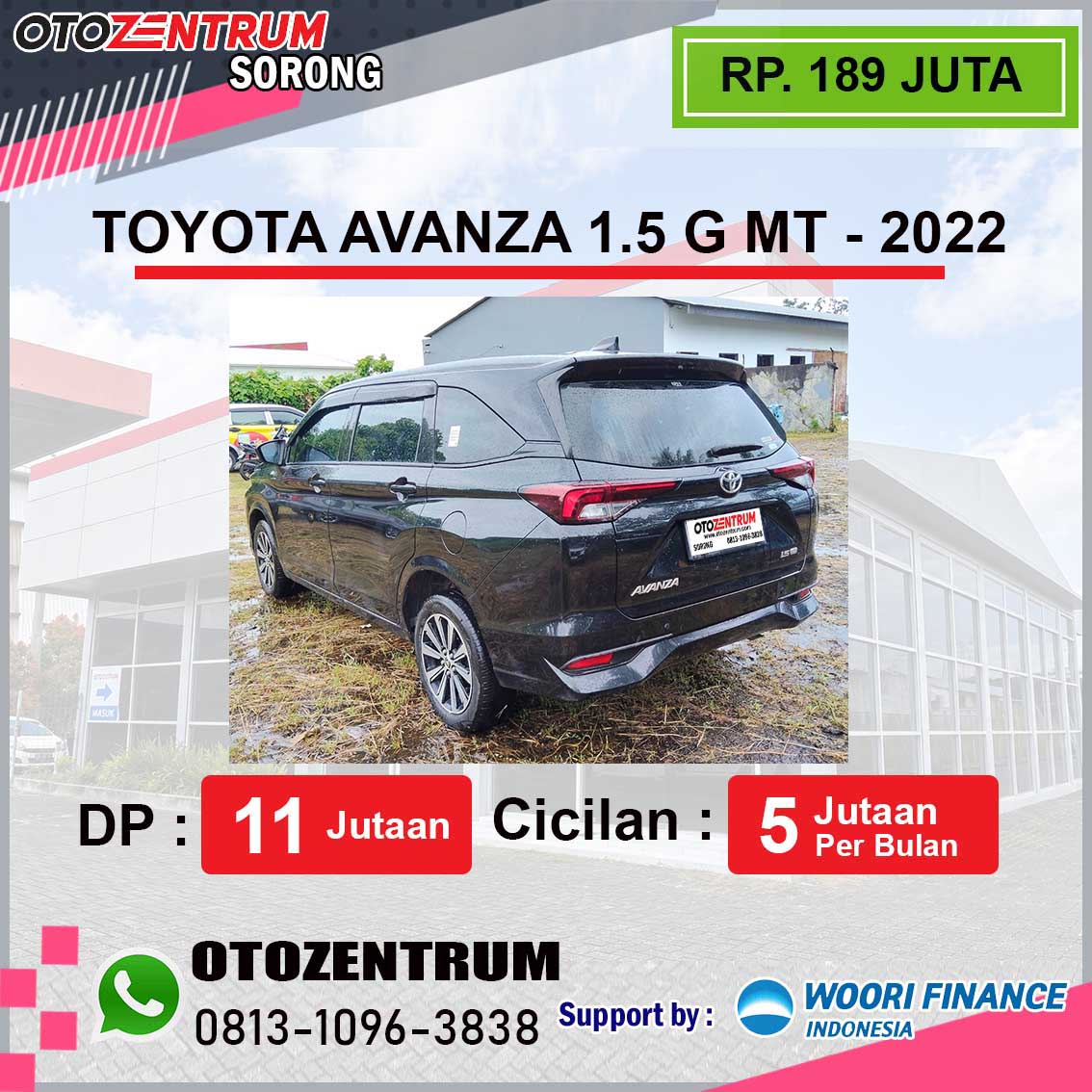 AVANZA 1.5 G MT - 2022 - PB 1823 SO 4