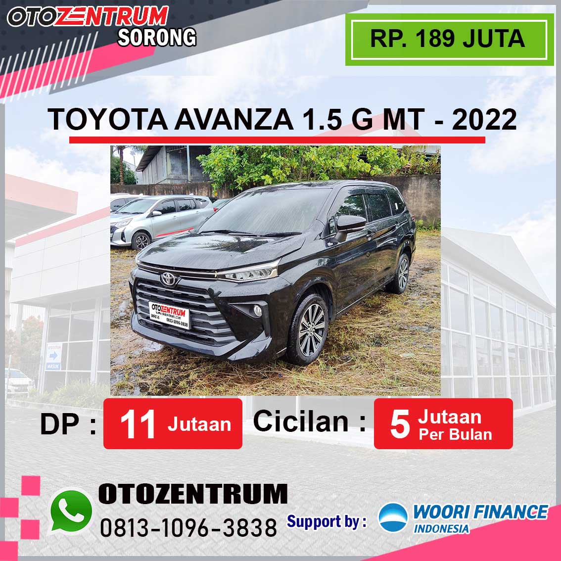 AVANZA 1.5 G MT - 2022 - PB 1823 SO 3