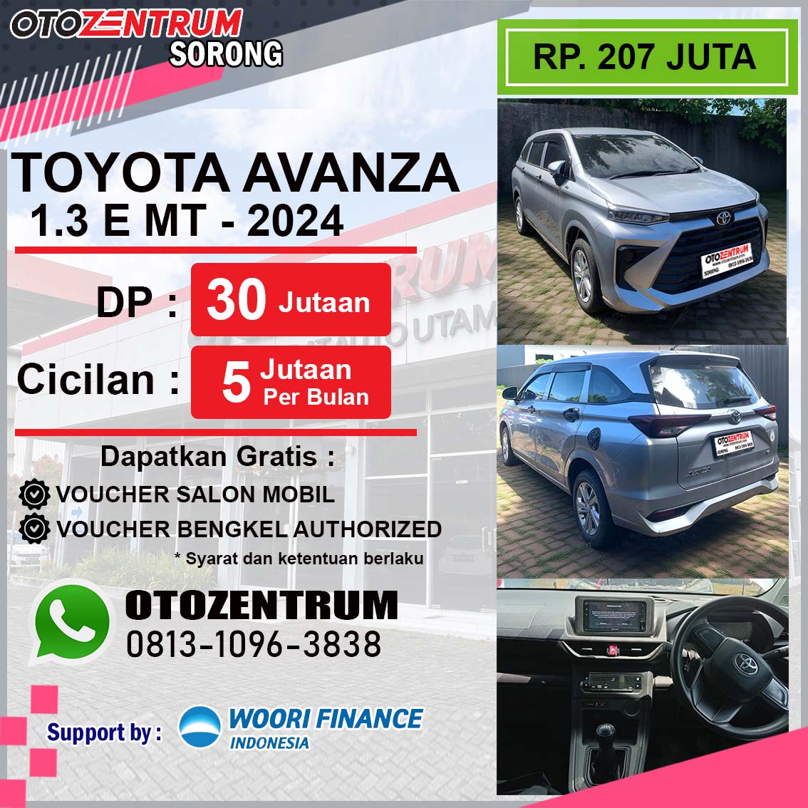 AVANZA 1.3 E MANUAL - 2024 - PY 1693 AA 