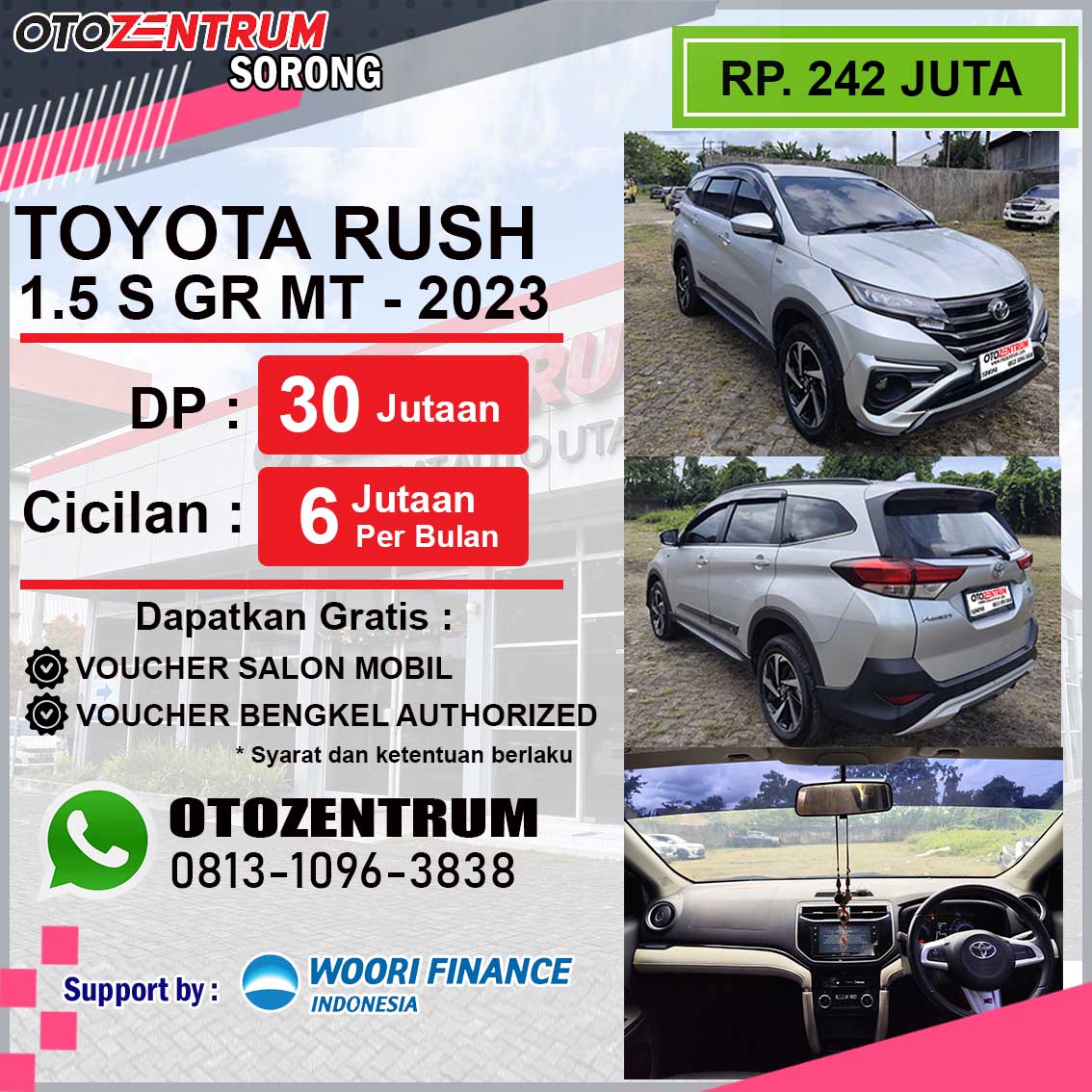 RUSH 1.5 S GR MANUAL - 2023 - PB 1896 T