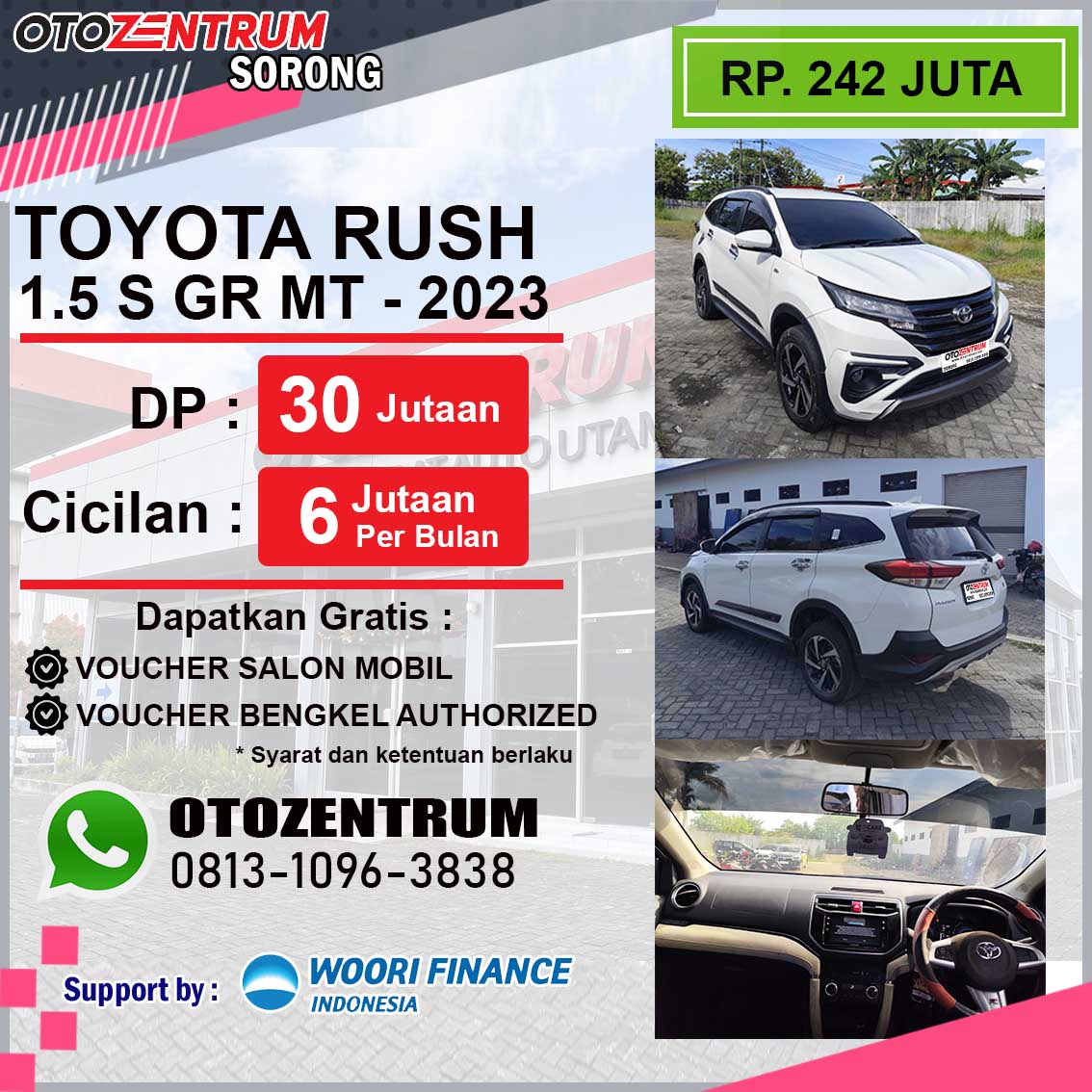 RUSH 1.5 S GR MANUAL - 2023 - PB 1913 T 