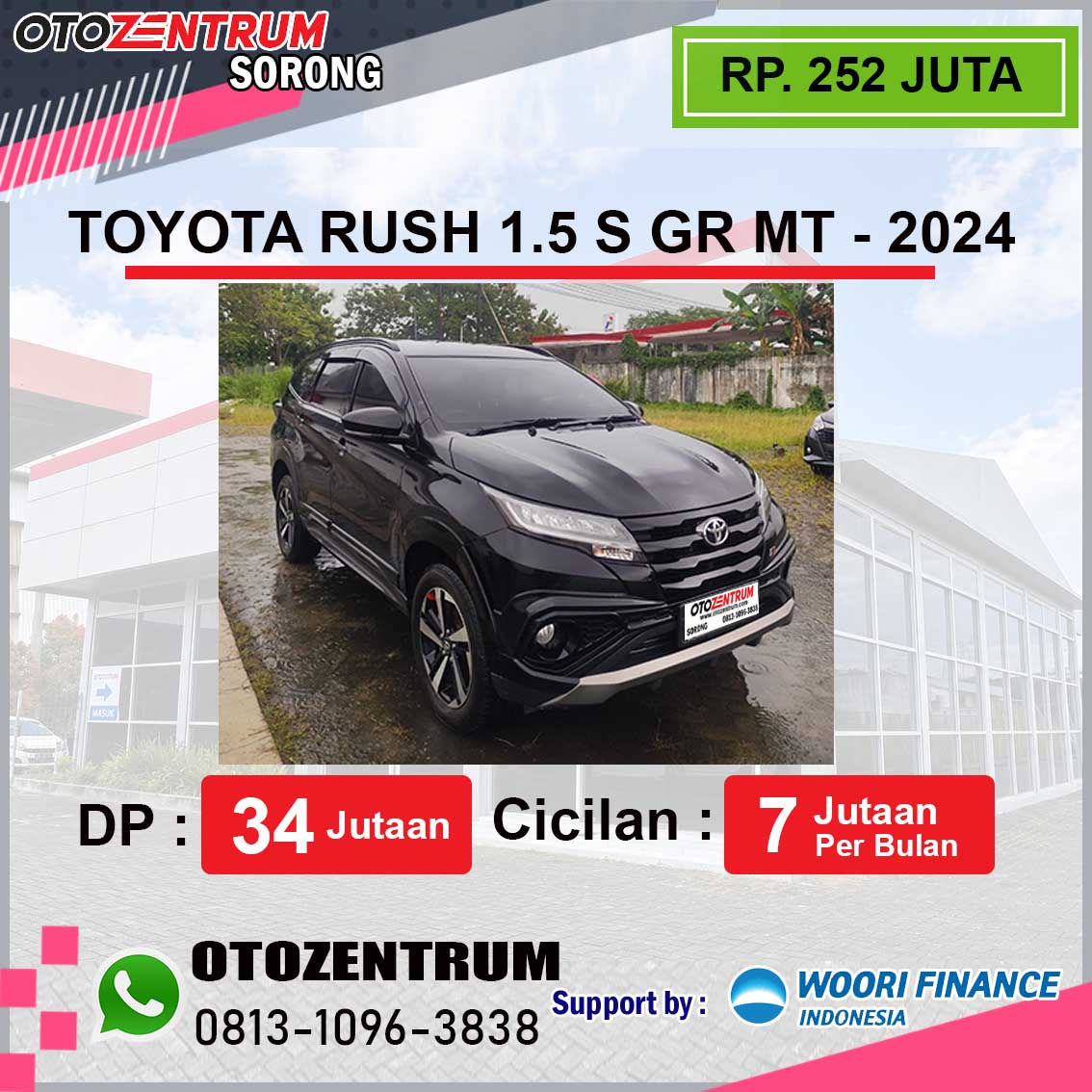 RUSH 1.5 S GR MANUAL - 2024 - DG 1328 KK 3