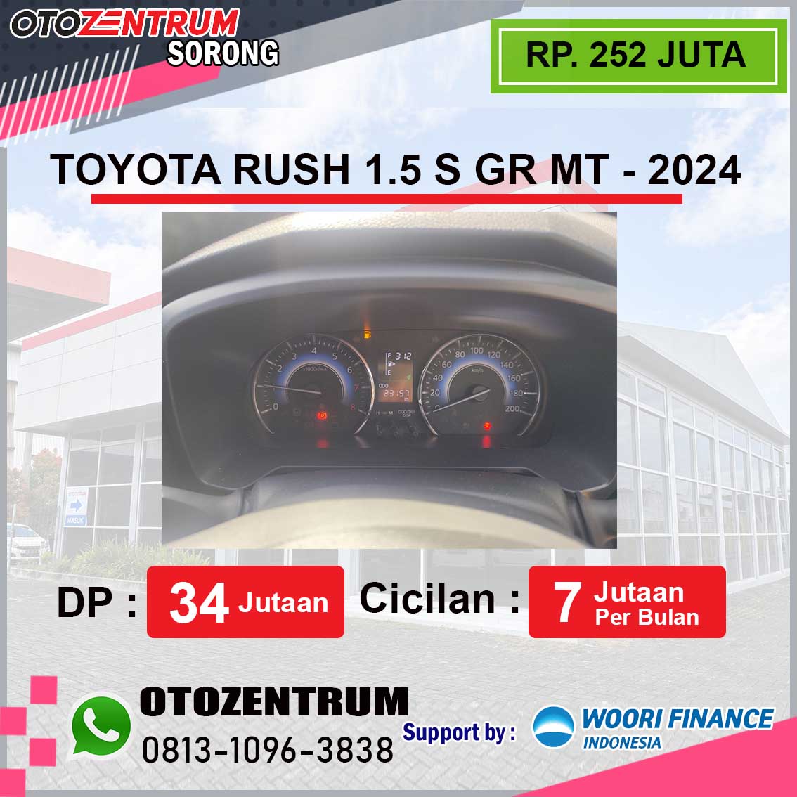 RUSH 1.5 S GR MANUAL - 2024 - DG 1328 KK 5