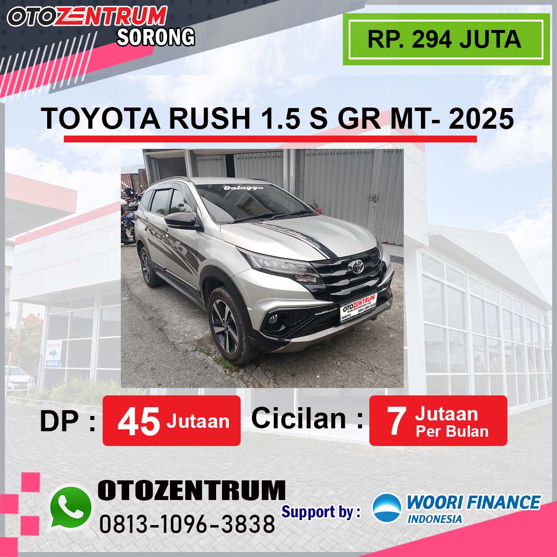 RUSH 1.5 S MT GR - 2025 - PB 1576 FA 3