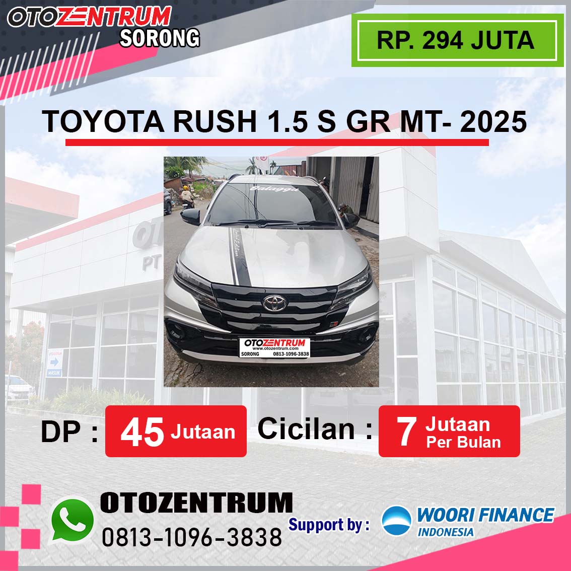 RUSH 1.5 S MT GR - 2025 - PB 1576 FA 2
