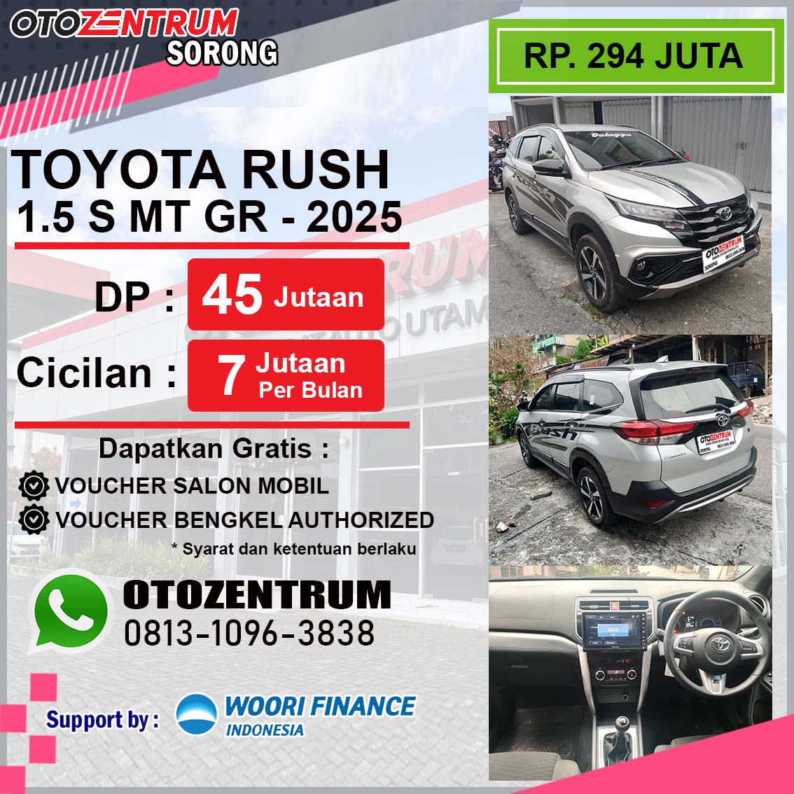 RUSH 1.5 S MT GR - 2025 - PB 1576 FA
