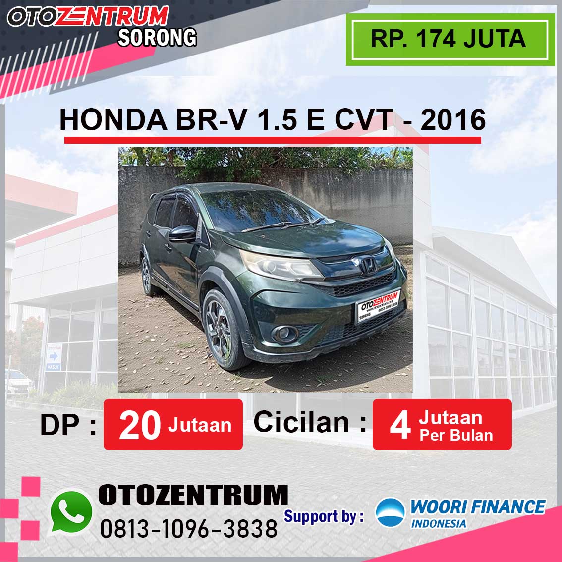 BR-V 1.5 E CVT - 2016 - PB 1747 SI 3