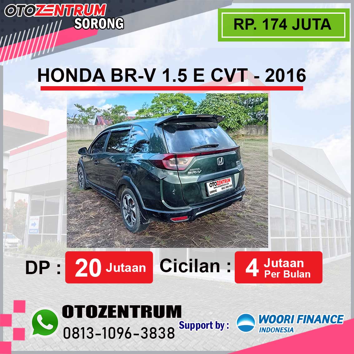 BR-V 1.5 E CVT - 2016 - PB 1747 SI 4