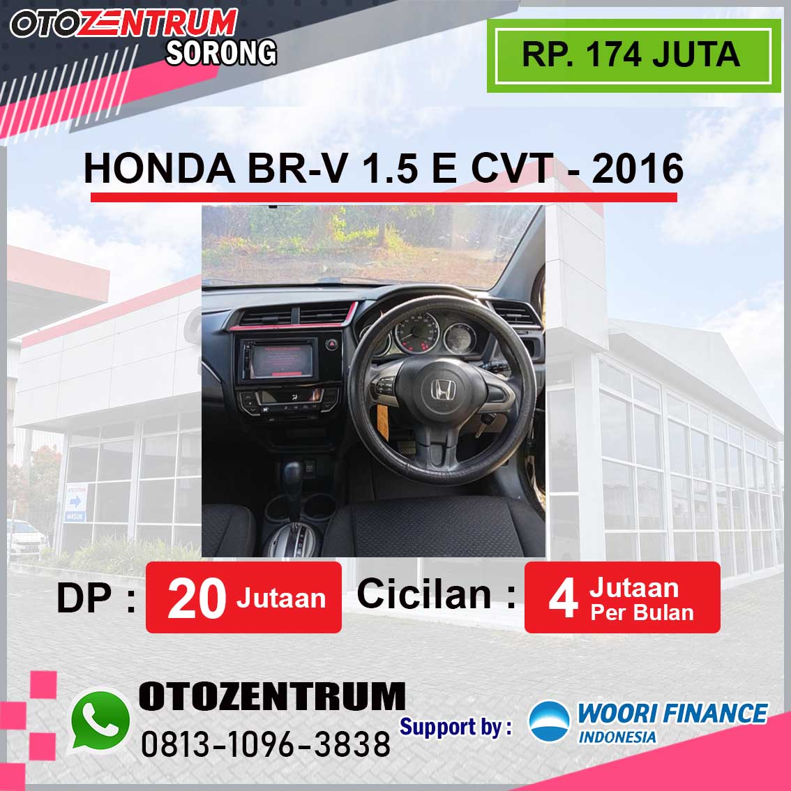 BR-V 1.5 E CVT - 2016 - PB 1747 SI 5