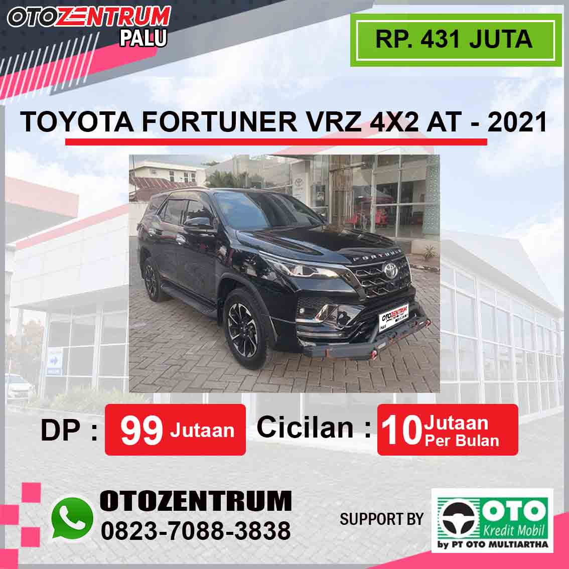FORTUNER 2.4 VRZ 4X2 AT - 2021 - DN 1620 NT 3