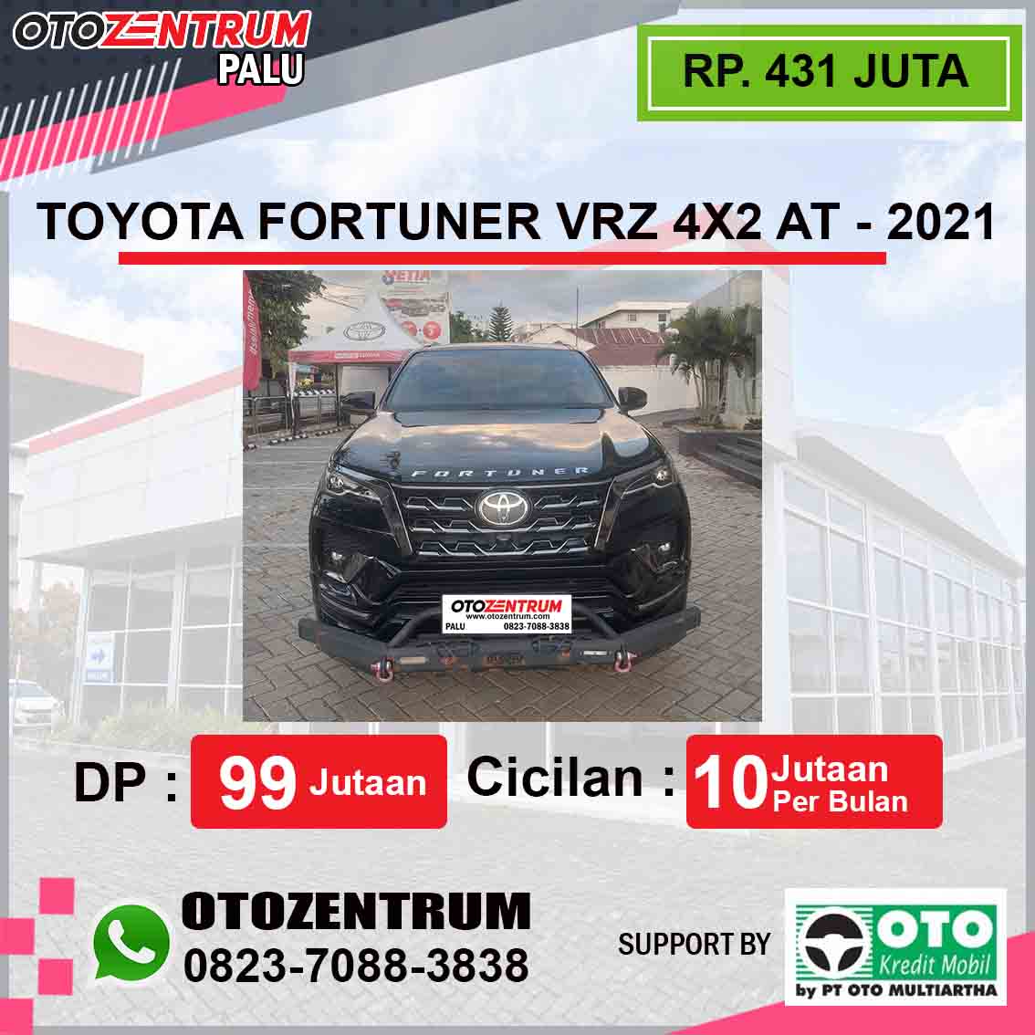 FORTUNER 2.4 VRZ 4X2 AT - 2021 - DN 1620 NT 2