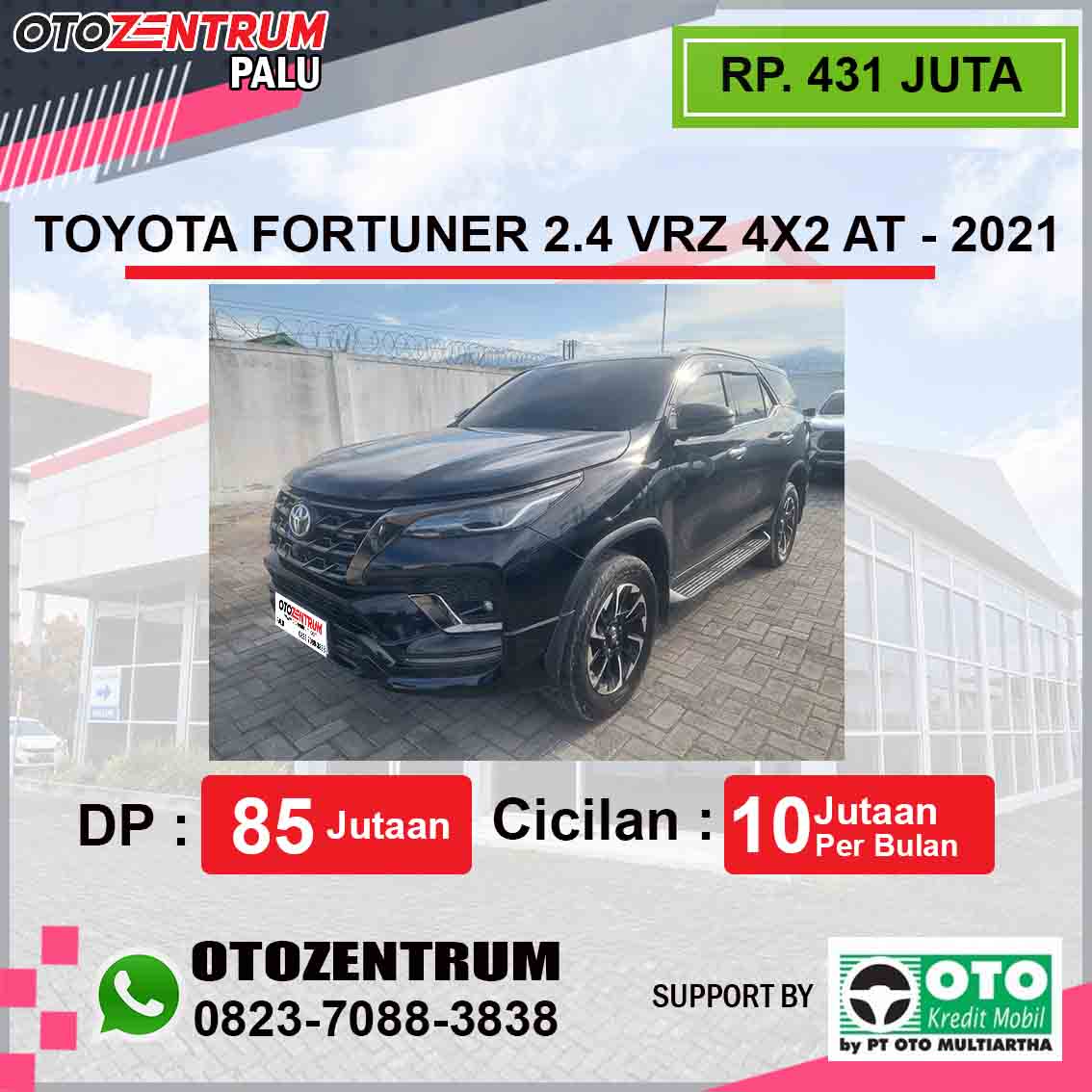 FORTUNER 2.4 VRZ 4X2 AT - 2021 - DN 1035 NW 3