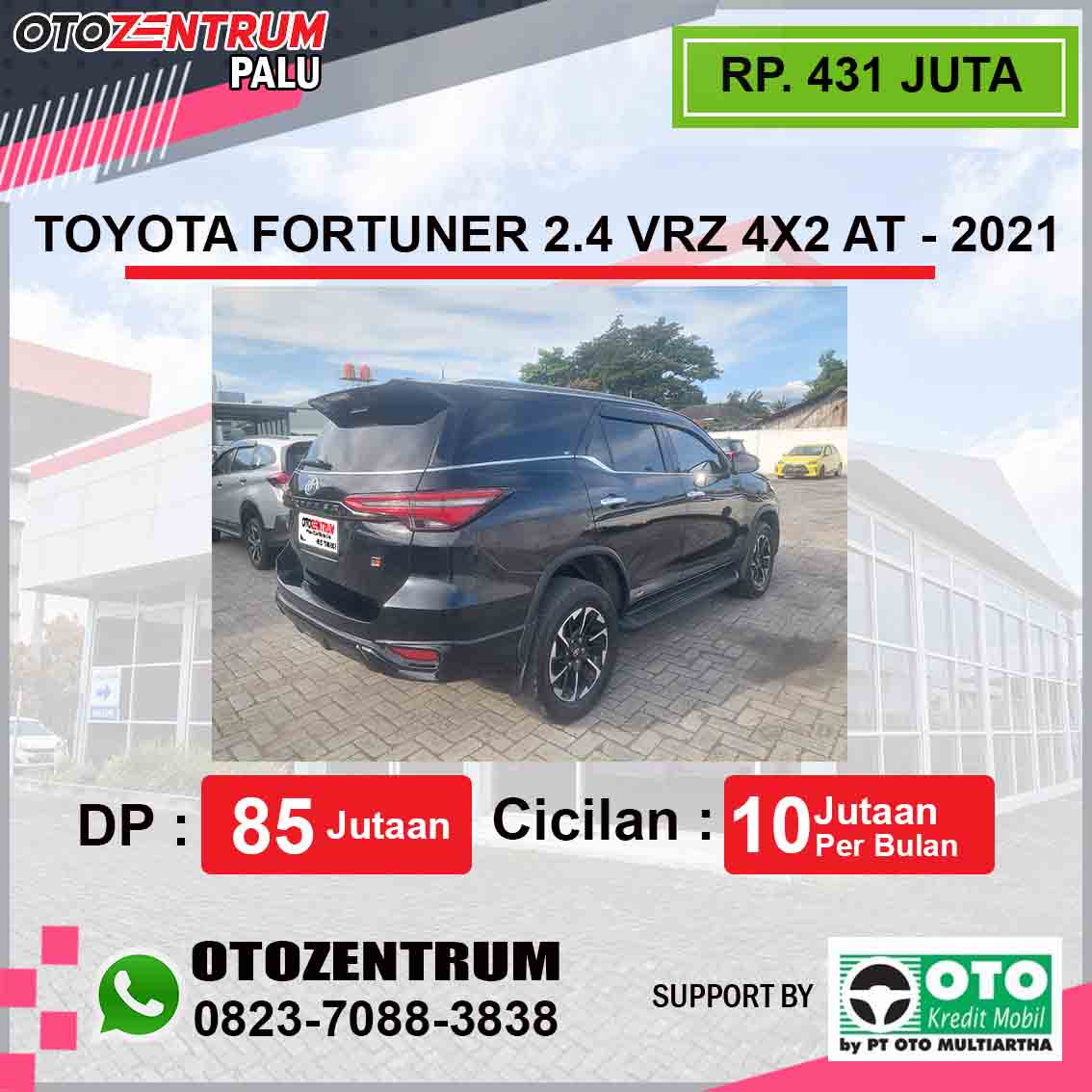 FORTUNER 2.4 VRZ 4X2 AT - 2021 - DN 1035 NW 4