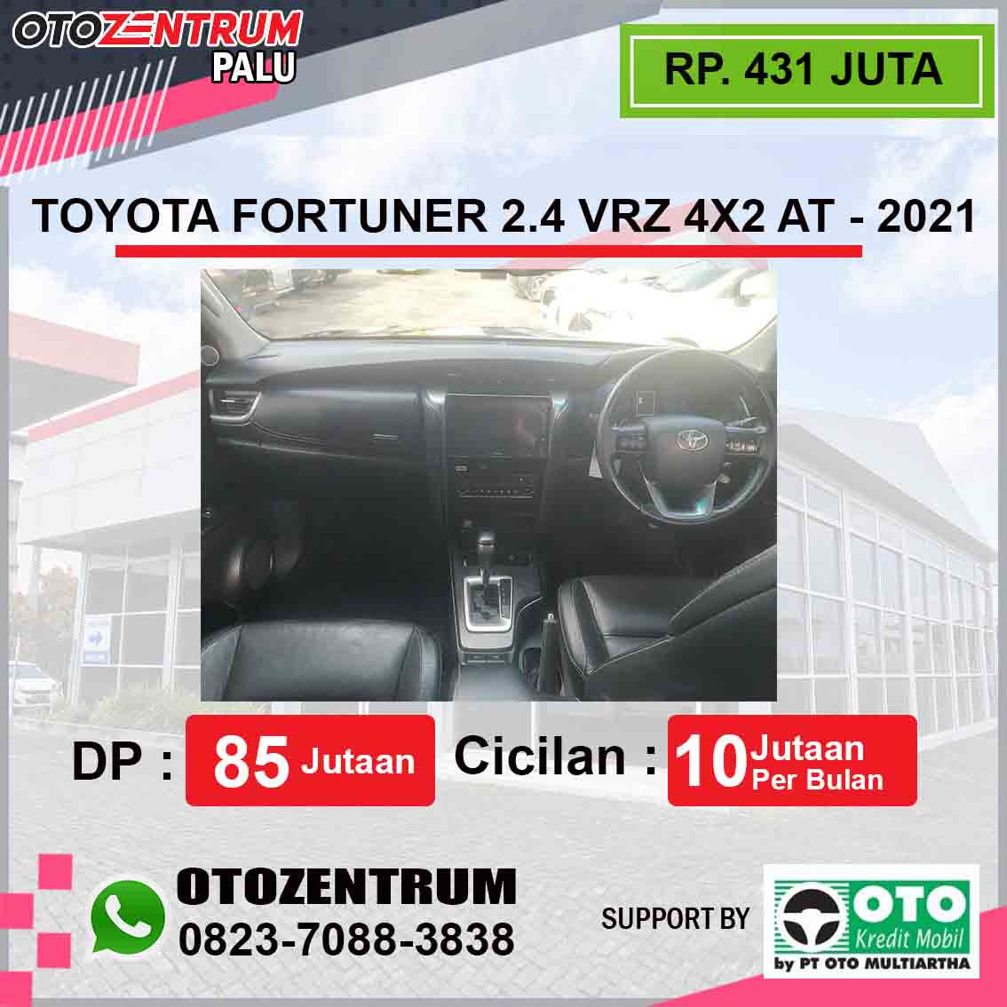FORTUNER 2.4 VRZ 4X2 AT - 2021 - DN 1035 NW 5