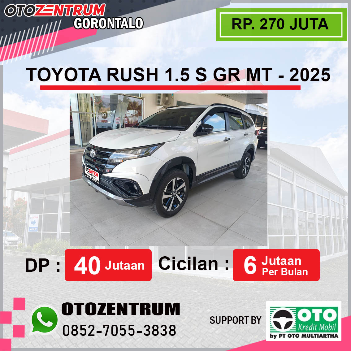 RUSH 1.5 MT GR - 2025 - DM 1432 DE 2