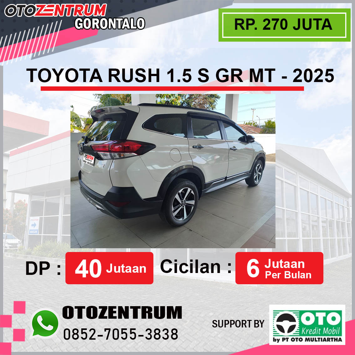 RUSH 1.5 MT GR - 2025 - DM 1432 DE 3
