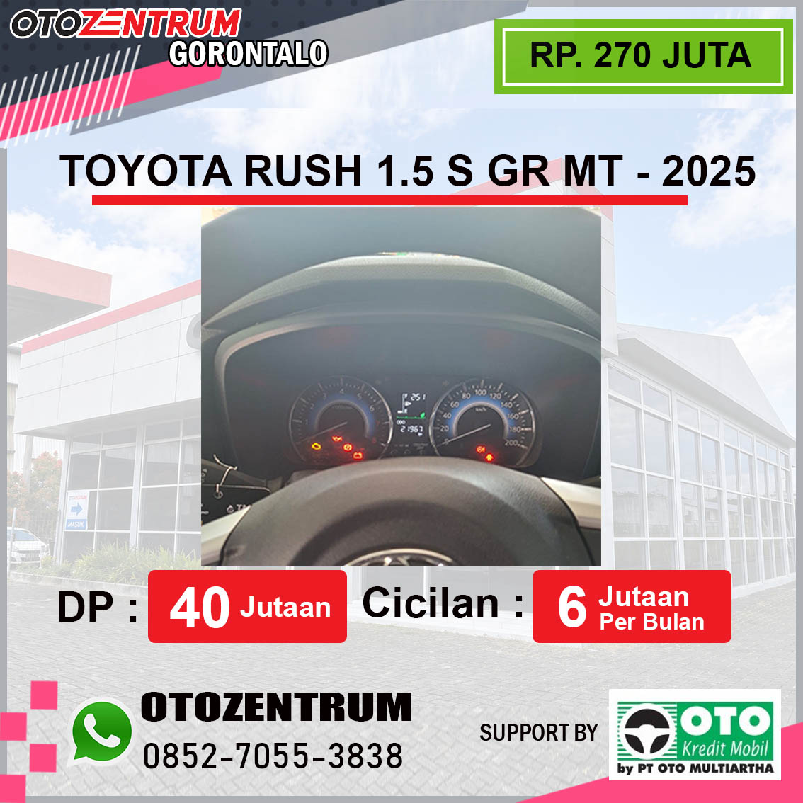 RUSH 1.5 MT GR - 2025 - DM 1432 DE 5