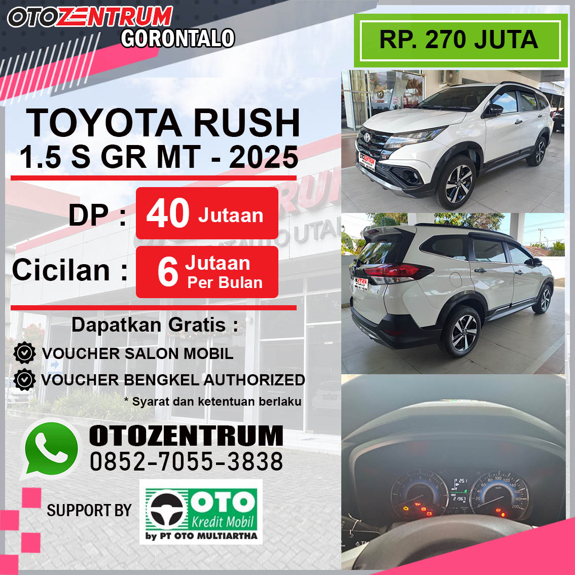 RUSH 1.5 MT GR - 2025 - DM 1432 DE