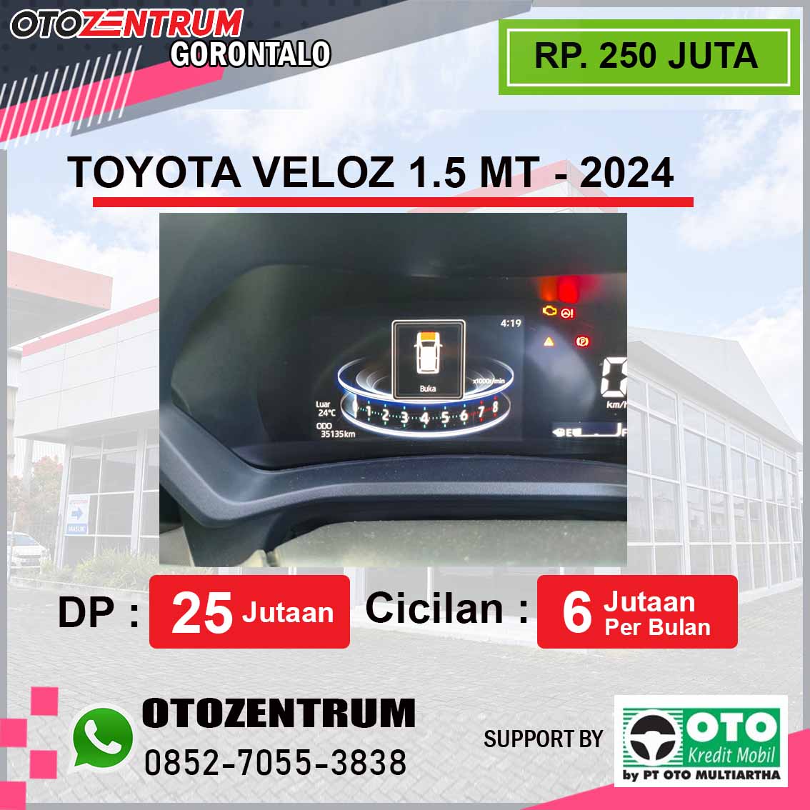 TOYOTA VELOZ 1.5 MT - 2024 - DM 1634 CB 5