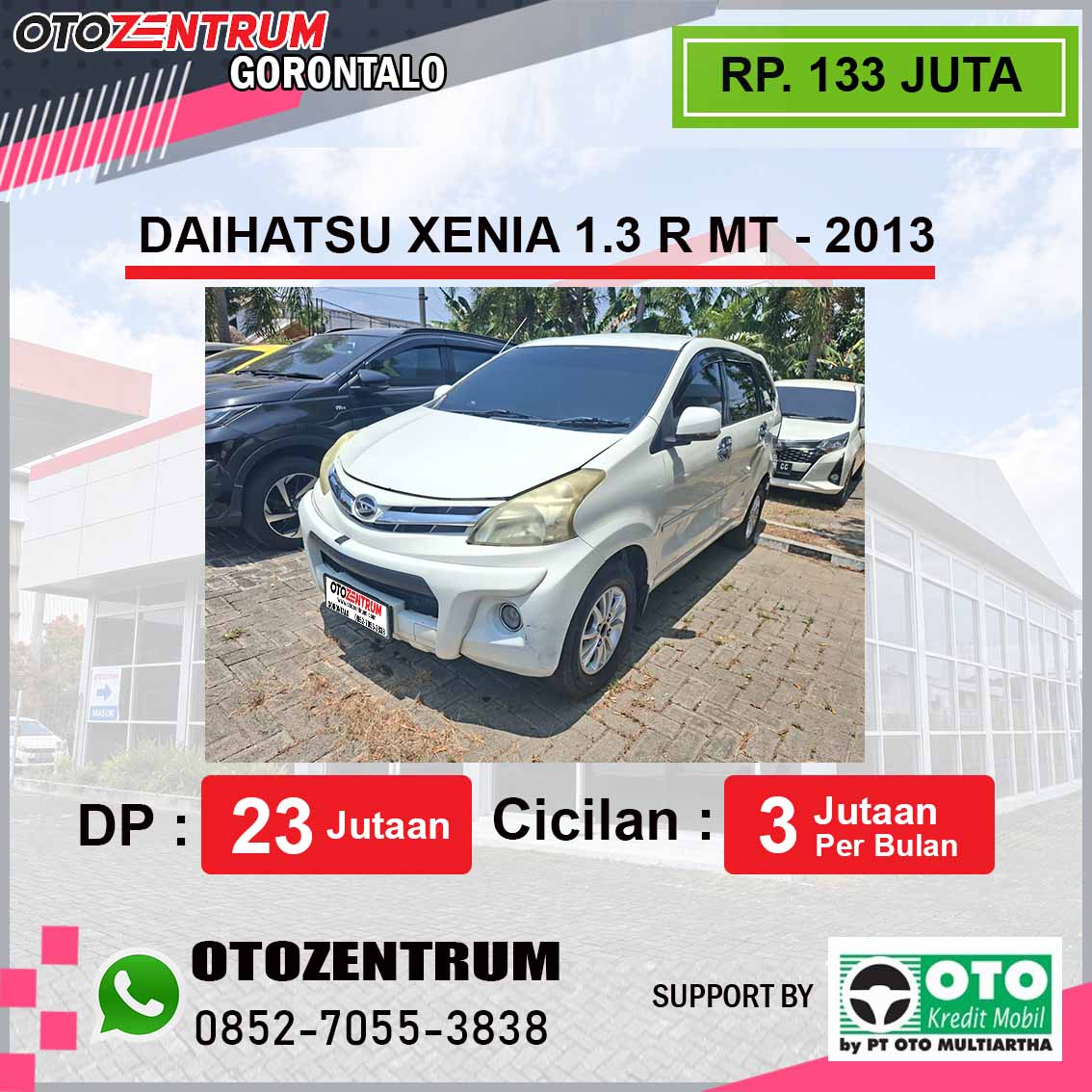 DAIHATSU XENIA 1.3R MT - 2013 - DM 1137 BG 2