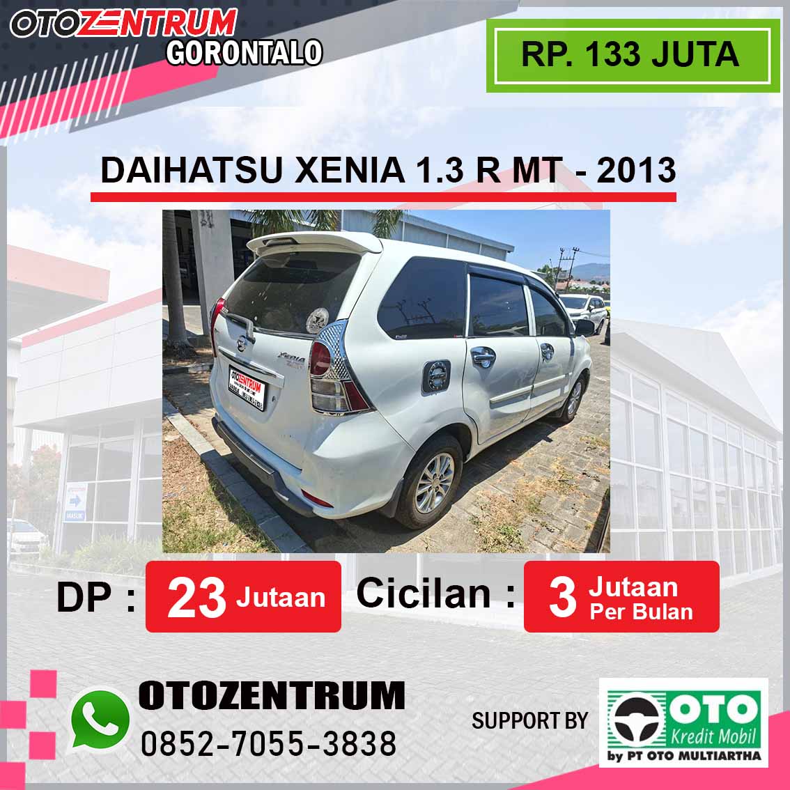 DAIHATSU XENIA 1.3R MT - 2013 - DM 1137 BG 3