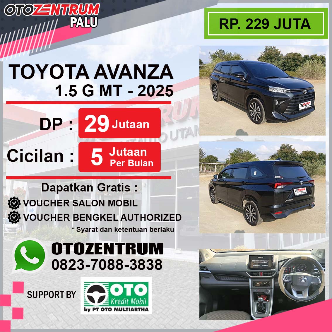 AVANZA 1.5 G MT - 2025 - DN 1455 IK
